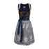 2-teiliges Midi Dirndl für Damen - Trachtenkleid für das Oktoberfest